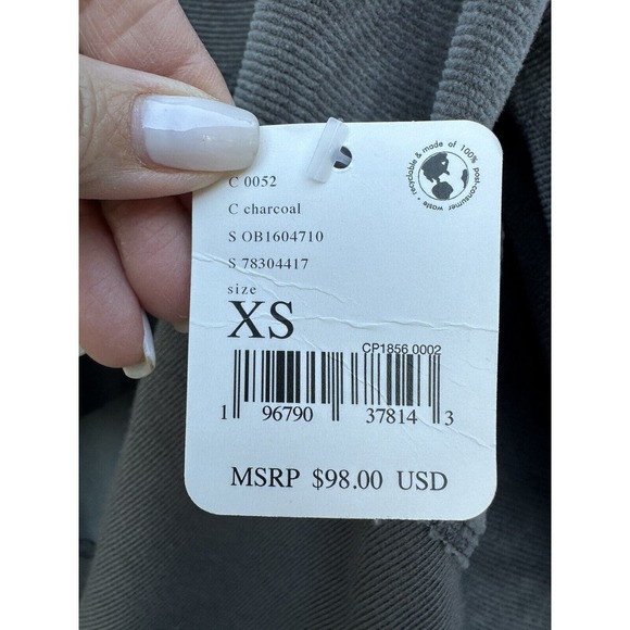 Free People Movement Cowl Neck High Low Last Chance Pullover Sweatshirt Gray XS - Picture 8 of 14